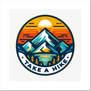 Hiking, Take a Hike Posters and Art